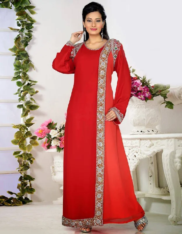 Comfortable Designer Full Sleeve Gown Styles Kaftan