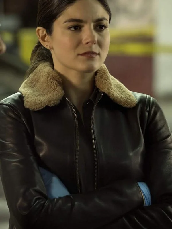 Cora Vasquez The Good Cop Leather Jacket