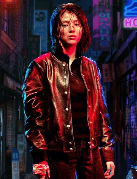 My Name So-hee Han Leather Jacket