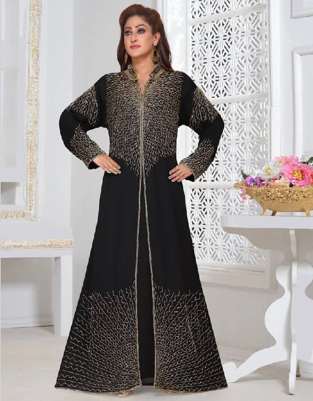 Party Wear Jacket Style Kaftan