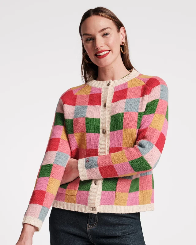 Pixel Wool Cardigan