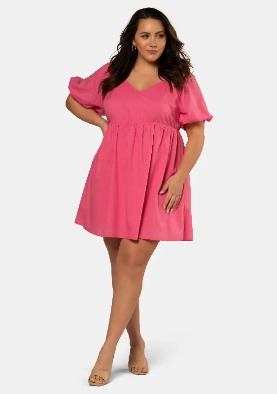 Madi Puff Sleeve Mini Dress