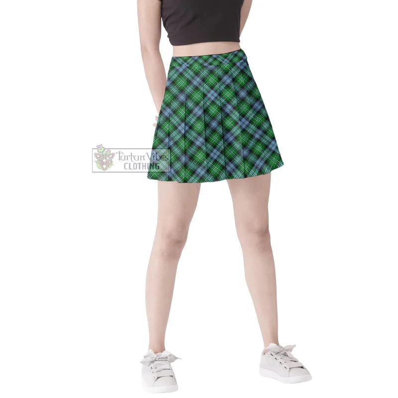 Arbuthnot Ancient Tartan Women's Plated Mini Skirt