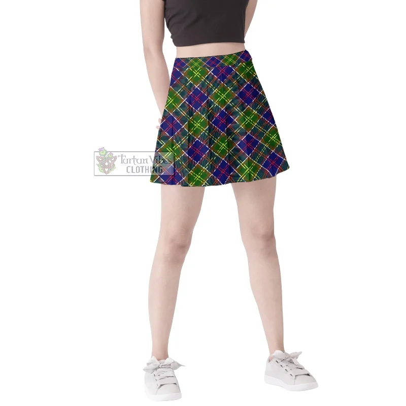 Arnott Tartan Women's Plated Mini Skirt