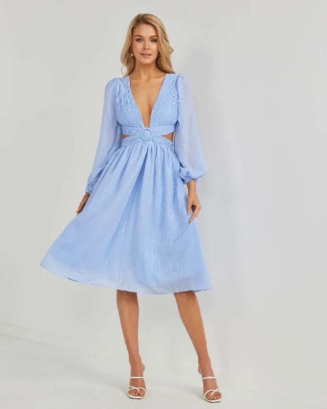 Leilani Dress-Blue