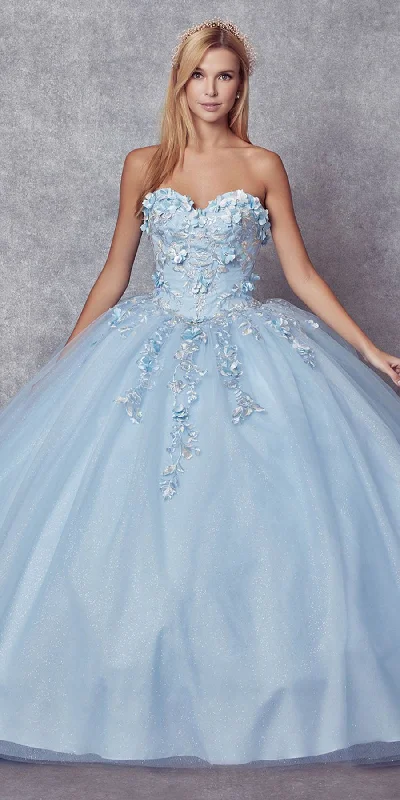 Juliet 1435 A-Line Ball Quinceanera Gown