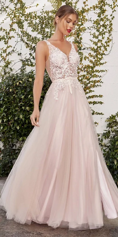 Andrea & Leo A1045 Sade Lace Tulle A-Line Gown