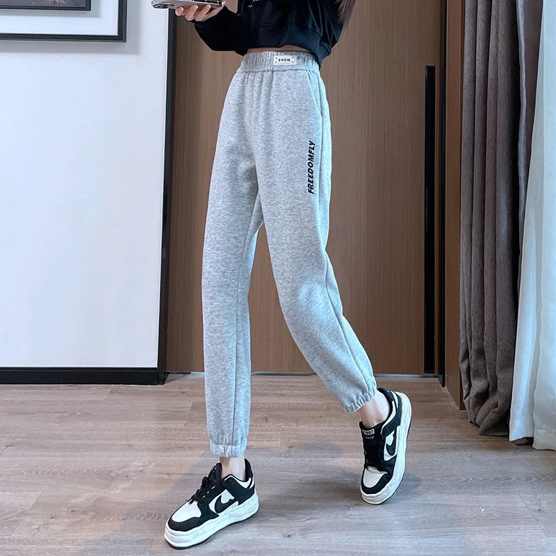 NiDELL: Women’s Elegant Long Sweatpants for Autumn