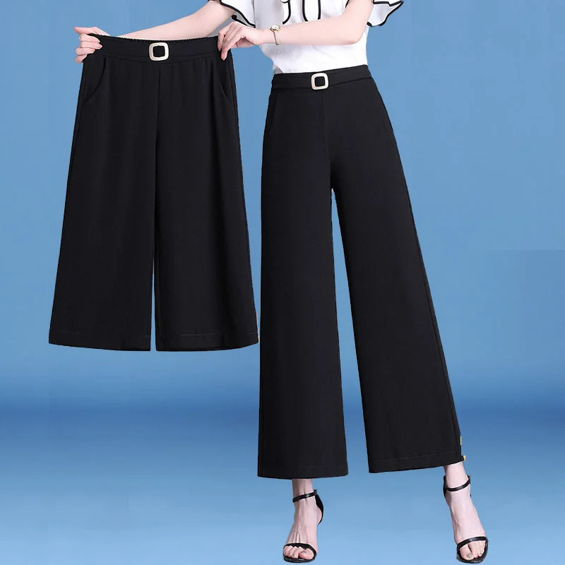 NiDELL: Women’s Vintage Trousers Long Pants for Autumn