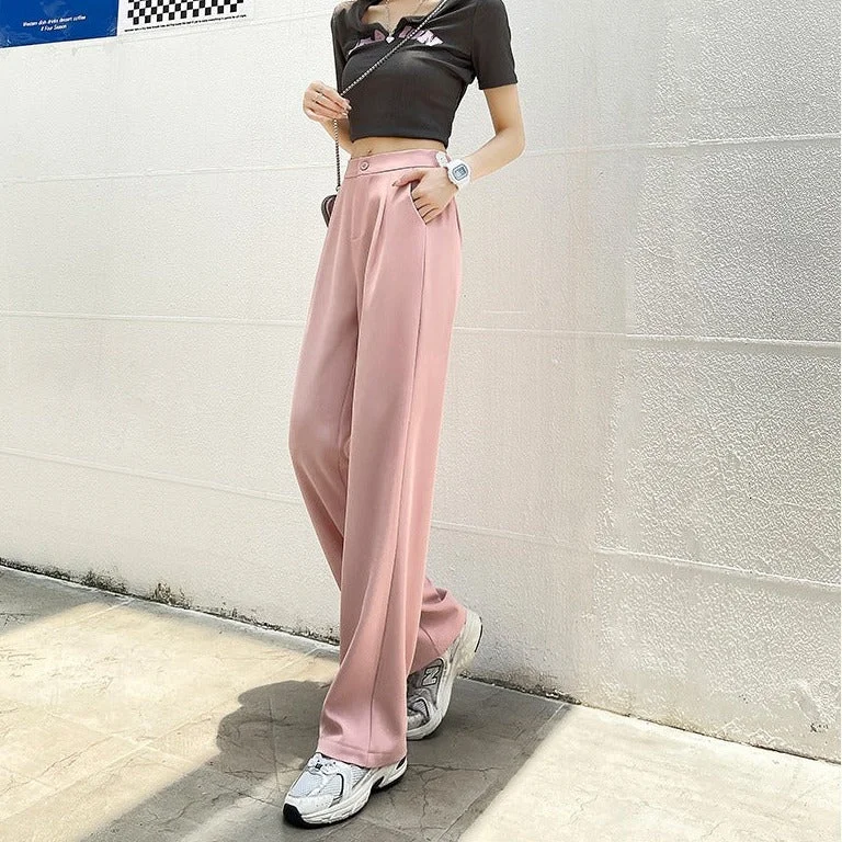 Pink trousers