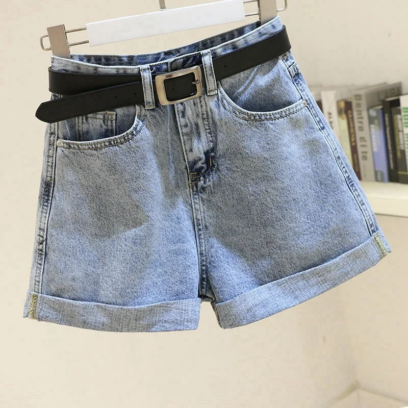 NiDELL: Glamorous Summer Short Pants Jeans For Women