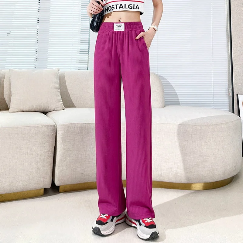 Pink Cropped Pants