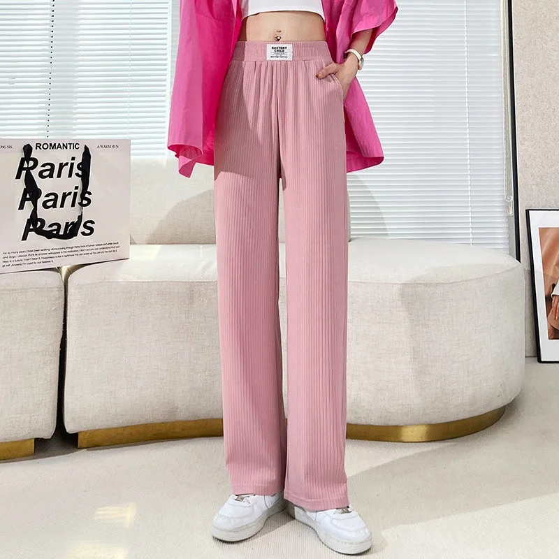 Pink trousers