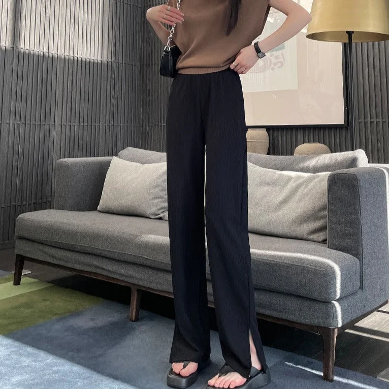 NiDELL: Women’s Elegant Long Wide Leg Pants For Autumn