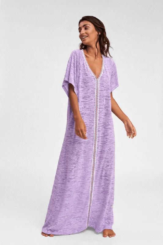 Lilac Beach Cover Up - Inca Abaya Lavender