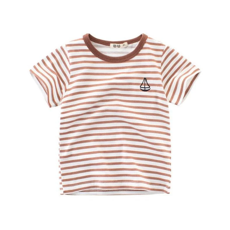 Boys' Cotton Kids Striped T-Shirt