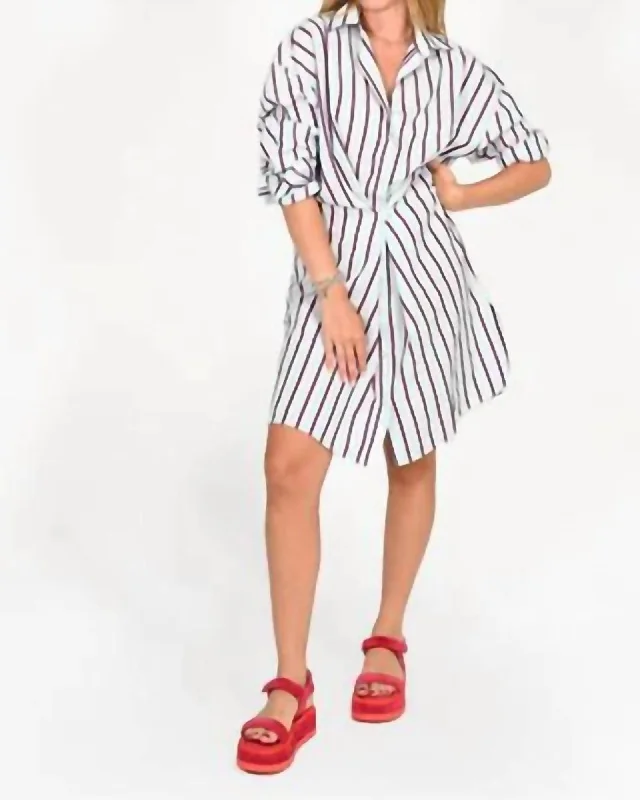 Lilli Shirtdress In Saltwater | Saltwater