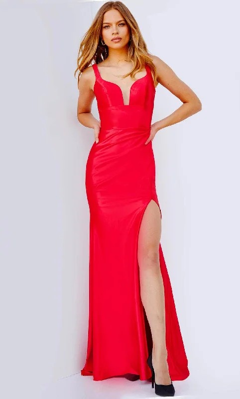 JVN by Jovani JVN24198 - Lace-Up Gown