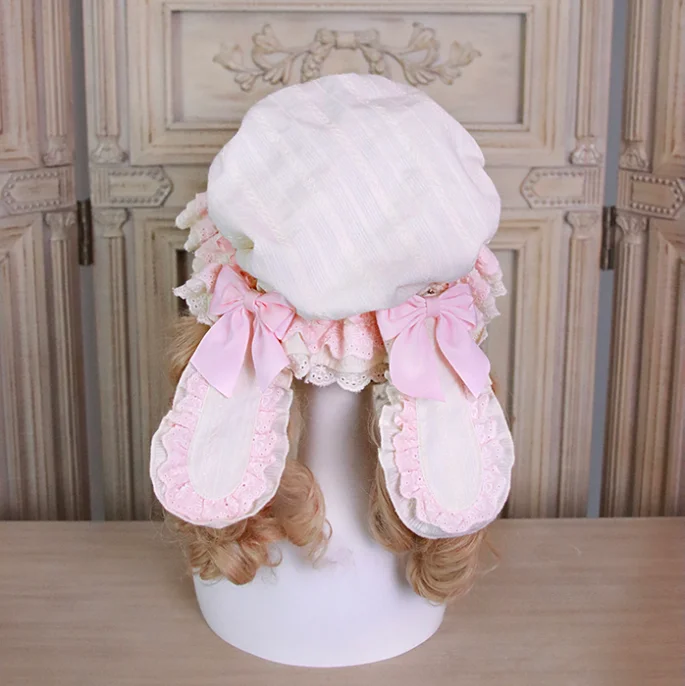 lolita bow lace hat yv31398